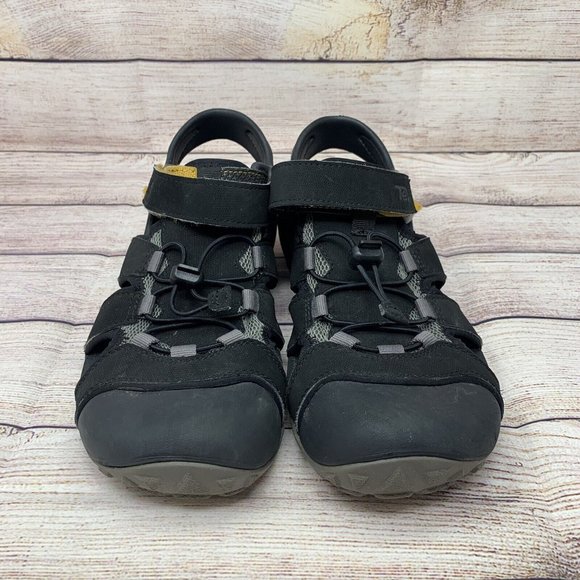 Teva Mens Flintwood 1118941 Black Hiking Sandals Adjustable Strap Size 9 main image 6